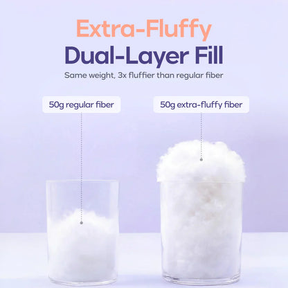 PlushGrid Luxury Pillow