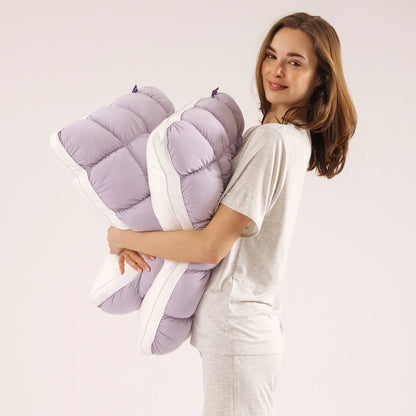 PlushGrid Luxury Pillow