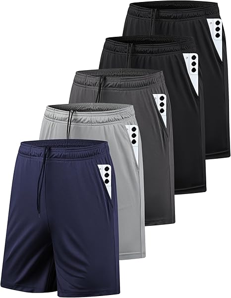 EliteFlex Quick-Dry Performance Gym Shorts