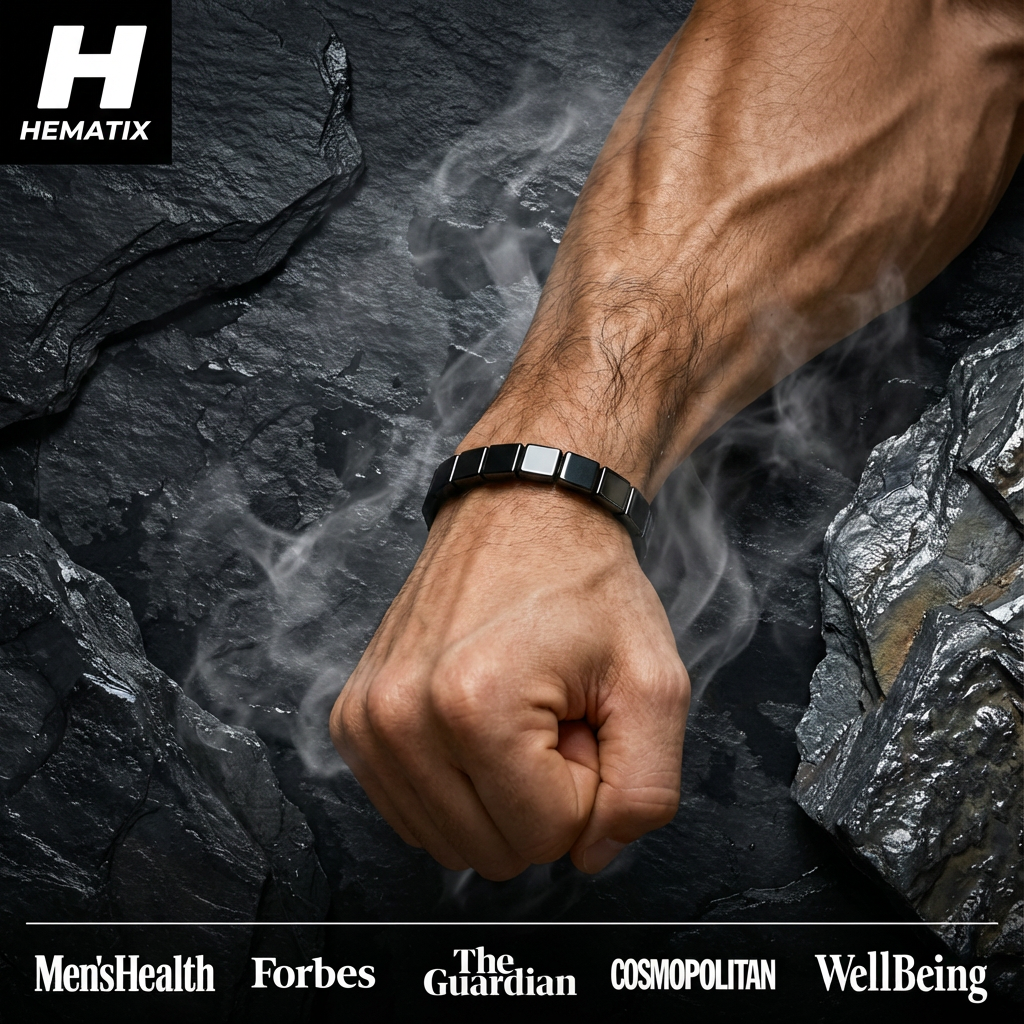 Midnight Power Hematite Bracelet