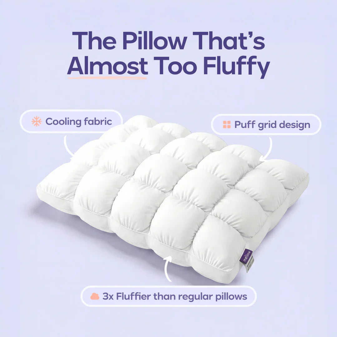 PlushGrid Luxury Pillow