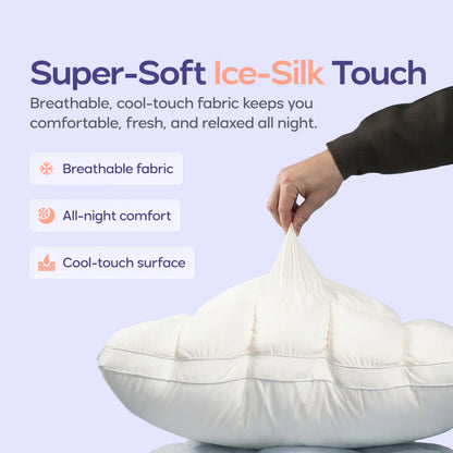 PlushGrid Luxury Pillow